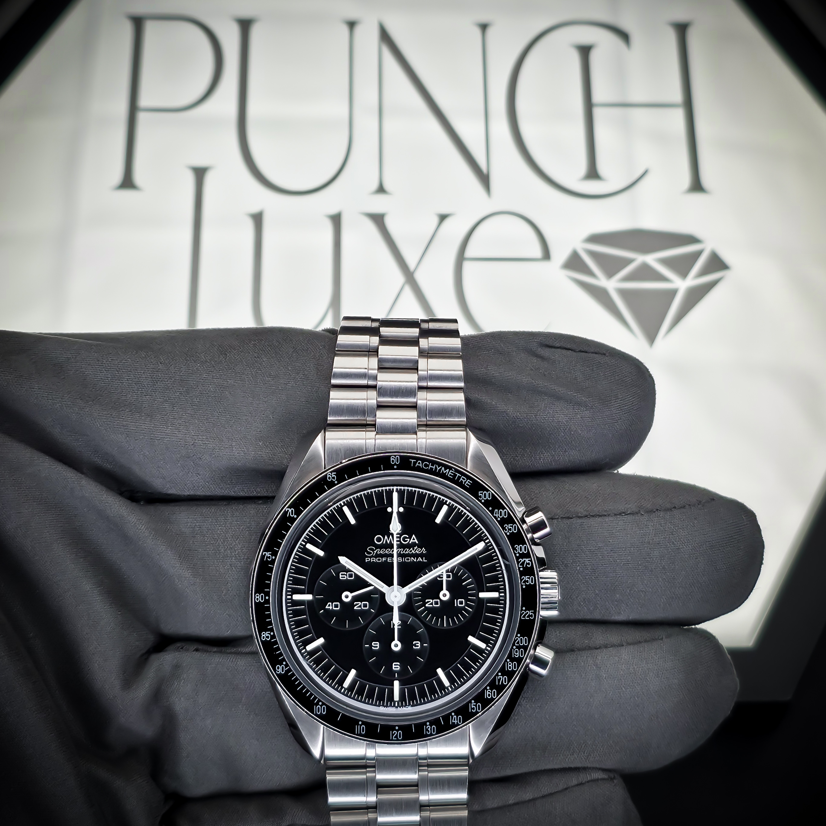 OMEGA SPEEDMASTER PROFESSIONAL MOONWATCH HESALITE | REF. 310.30.42.50.01.001 | BLACK DIAL | FULL SET β Image 16