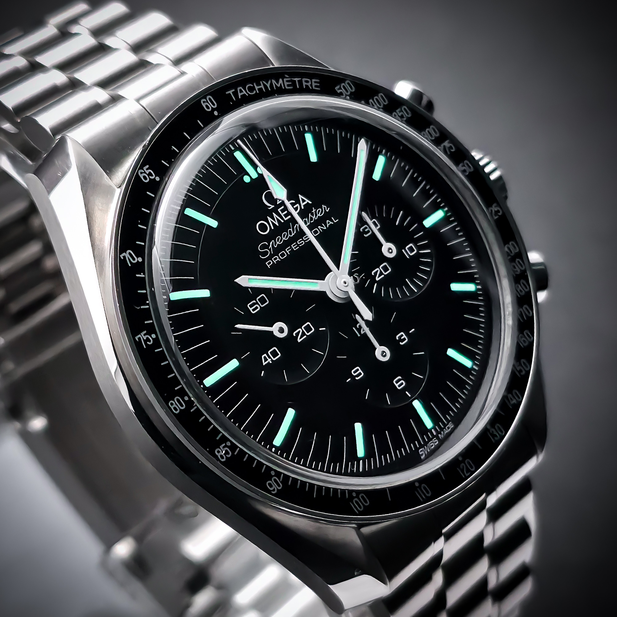 OMEGA SPEEDMASTER PROFESSIONAL MOONWATCH HESALITE | REF. 310.30.42.50.01.001 | BLACK DIAL | FULL SET β Image 15