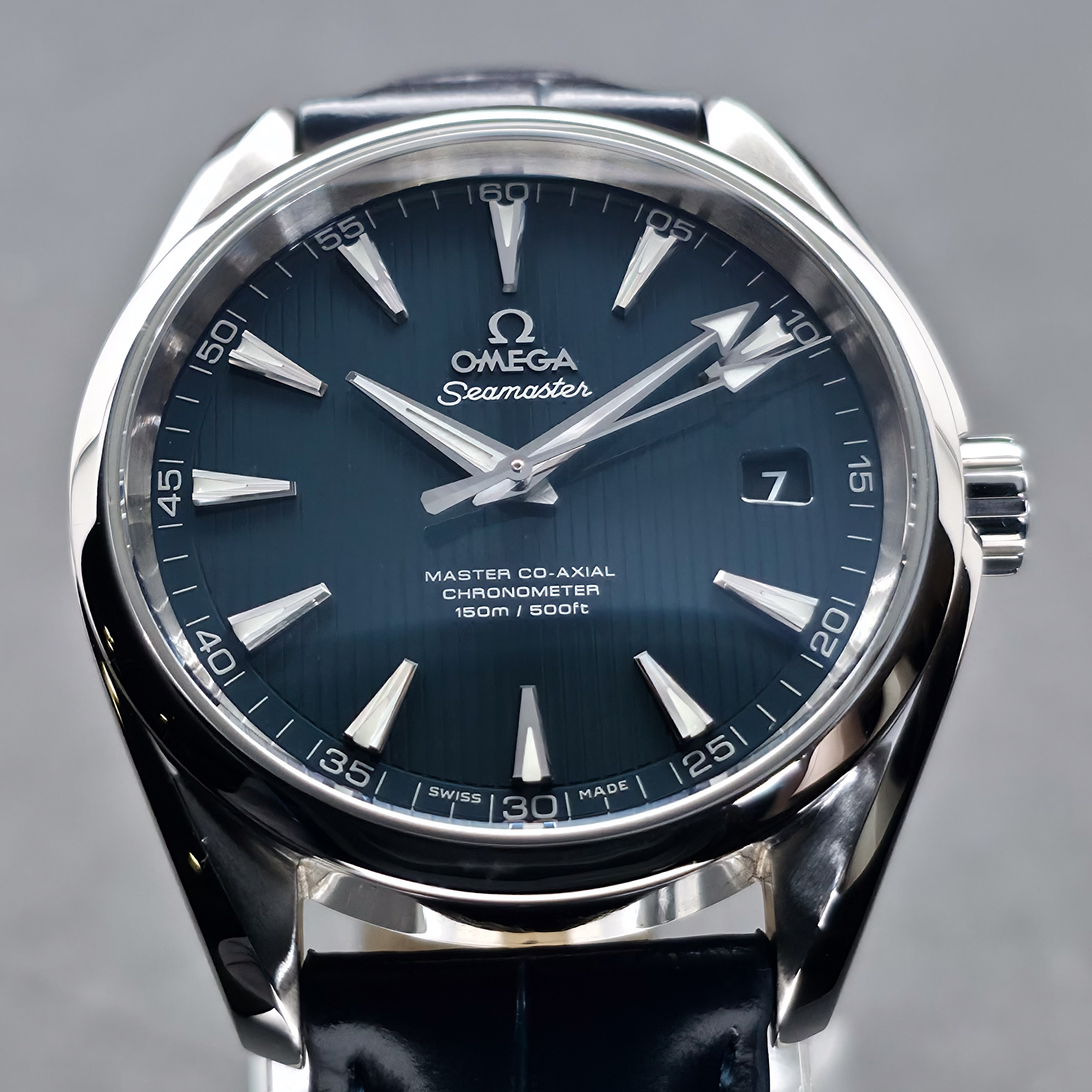 OMEGA SEAMASTER AQUA TERRA | REF. 231.13.42.21.03.001 | BLUE DIAL | BOX & CARD – Image 13