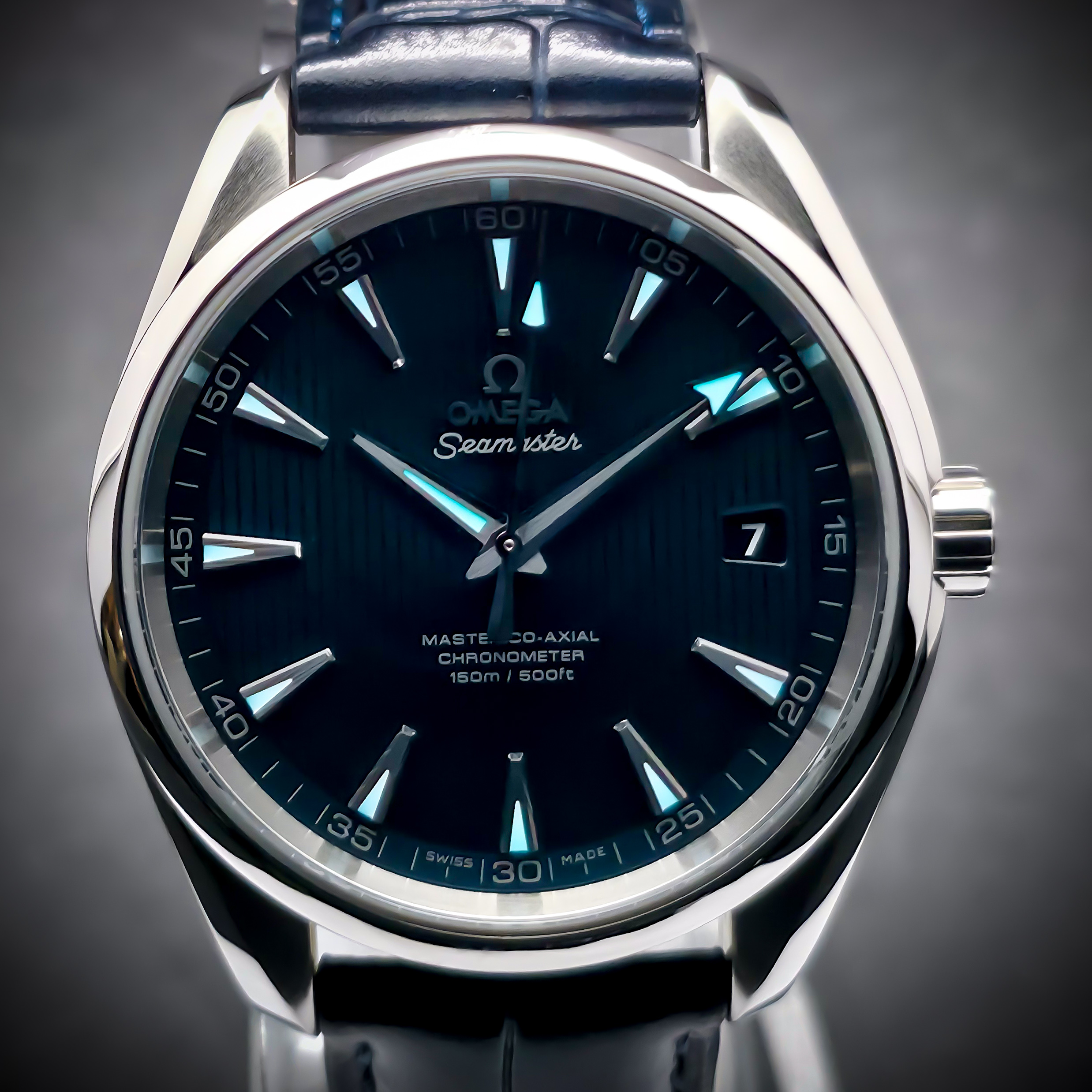 OMEGA SEAMASTER AQUA TERRA | REF. 231.13.42.21.03.001 | BLUE DIAL | BOX & CARD – Image 14