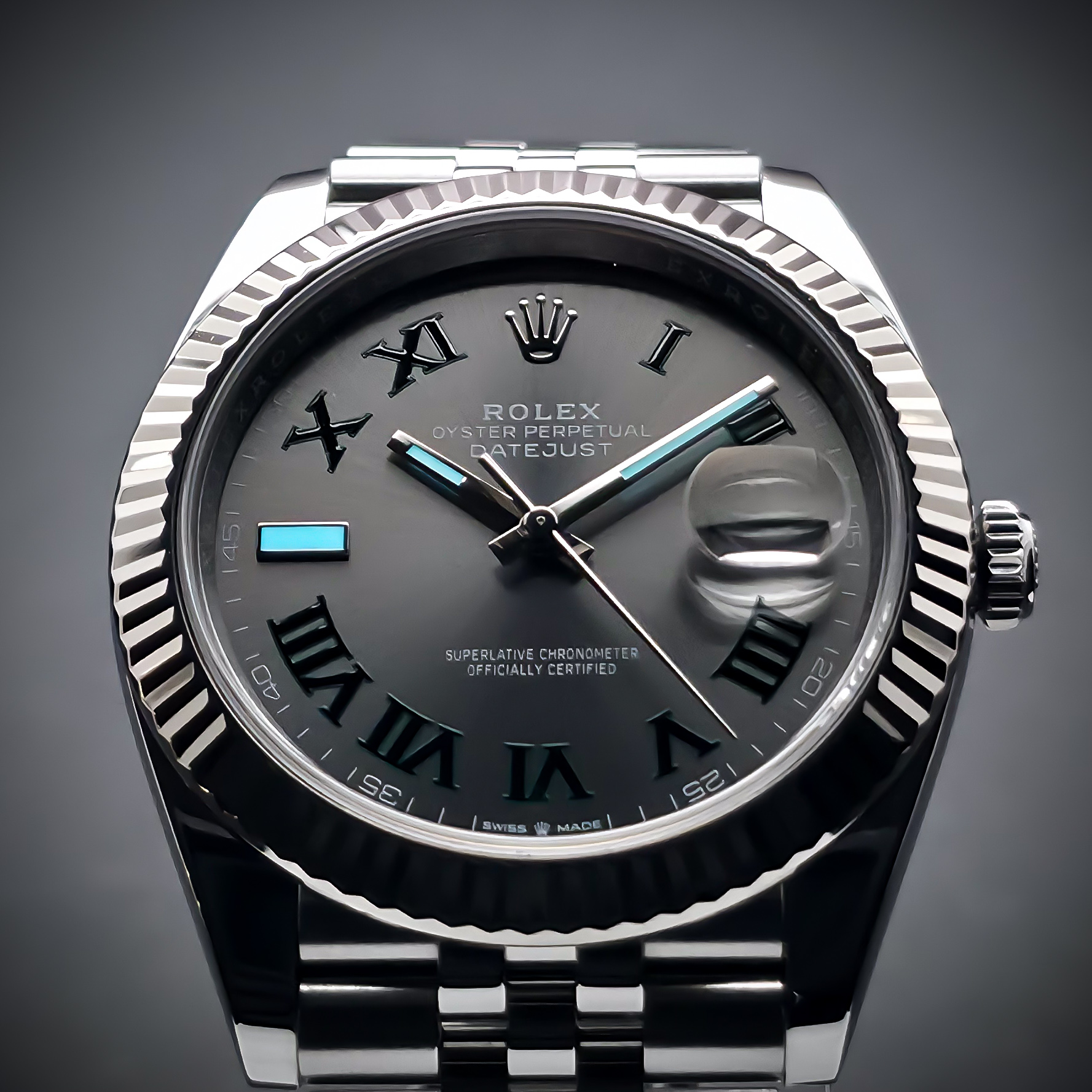 ROLEX DATEJUST 41 “WIMBLEDON” | REF. 126334 | 41MM | GREY DIAL | 2023 | FULL SET – Image 17