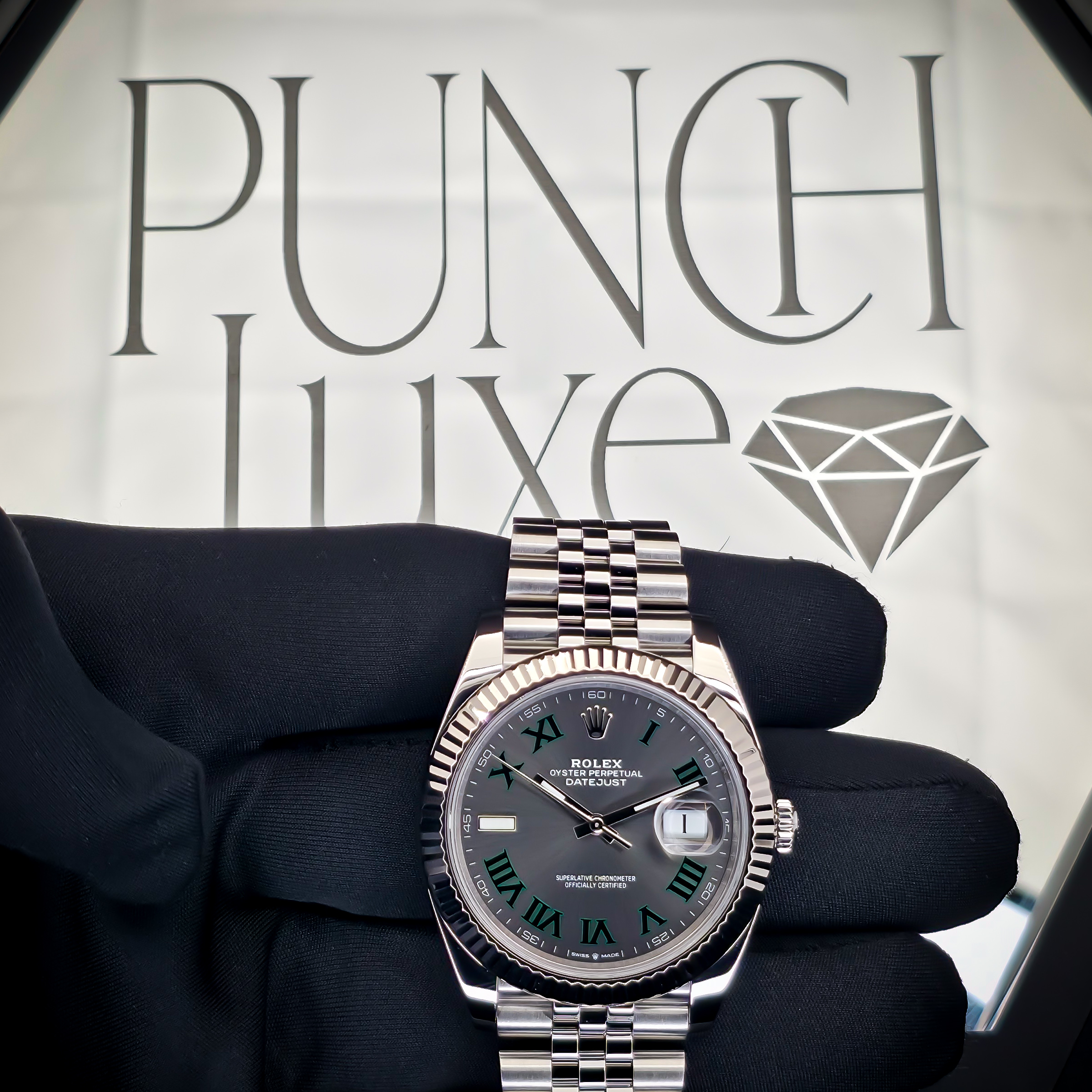 ROLEX DATEJUST 41 “WIMBLEDON” | REF. 126334 | 41MM | GREY DIAL | 2023 | FULL SET – Image 18