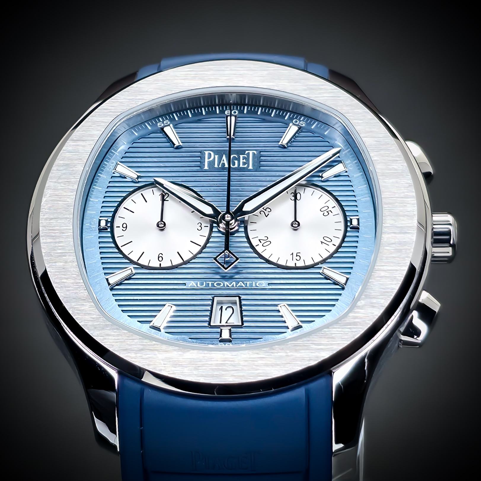 PIAGET POLO CHRONOGRAPH | REF. G0A48024 | 42 MM | BLUE DIAL | FULL SET | 2025 – Image 12