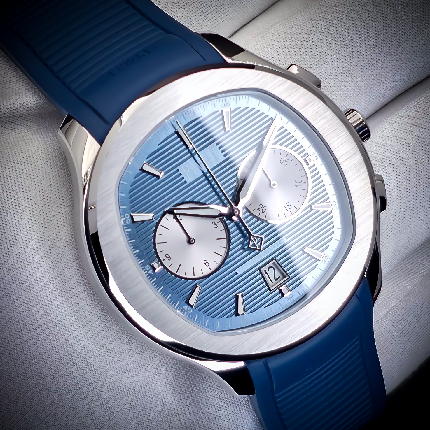 PIAGET POLO CHRONOGRAPH | REF. G0A48024 | 42 MM | BLUE DIAL | FULL SET | 2025 – Image 13