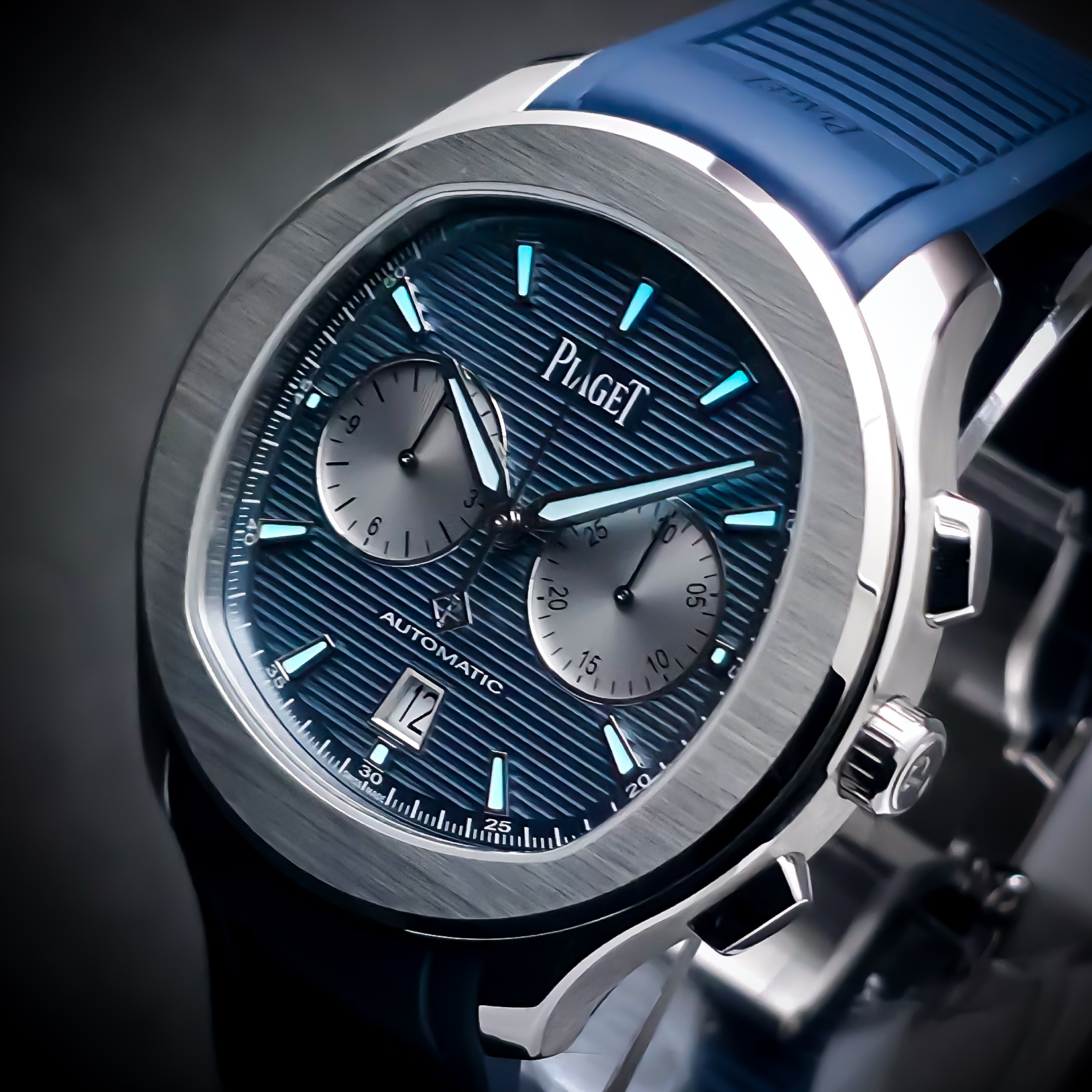 PIAGET POLO CHRONOGRAPH | REF. G0A48024 | 42 MM | BLUE DIAL | FULL SET | 2025 – Image 16