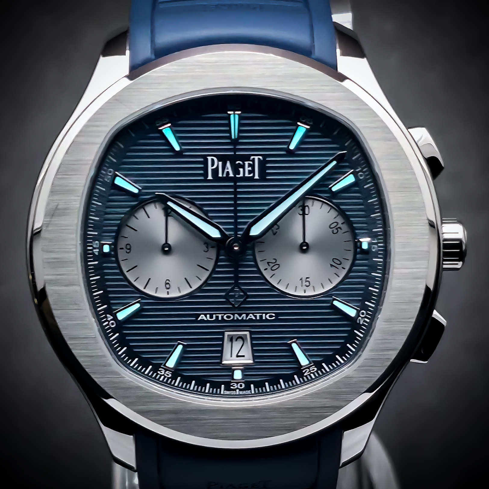 PIAGET POLO CHRONOGRAPH | REF. G0A48024 | 42 MM | BLUE DIAL | FULL SET | 2025 – Image 15