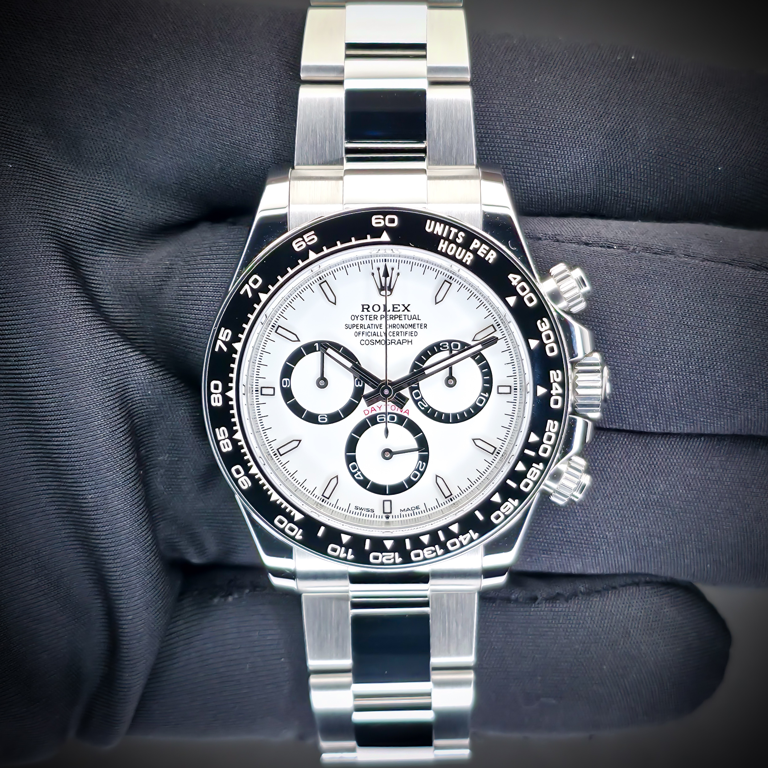 ROLEX COSMOGRAPH DAYTONA “PANDA” | REF. 126500LN | 40 MM | WHITE DIAL | 2025 | BOX & PAPERS – Image 3