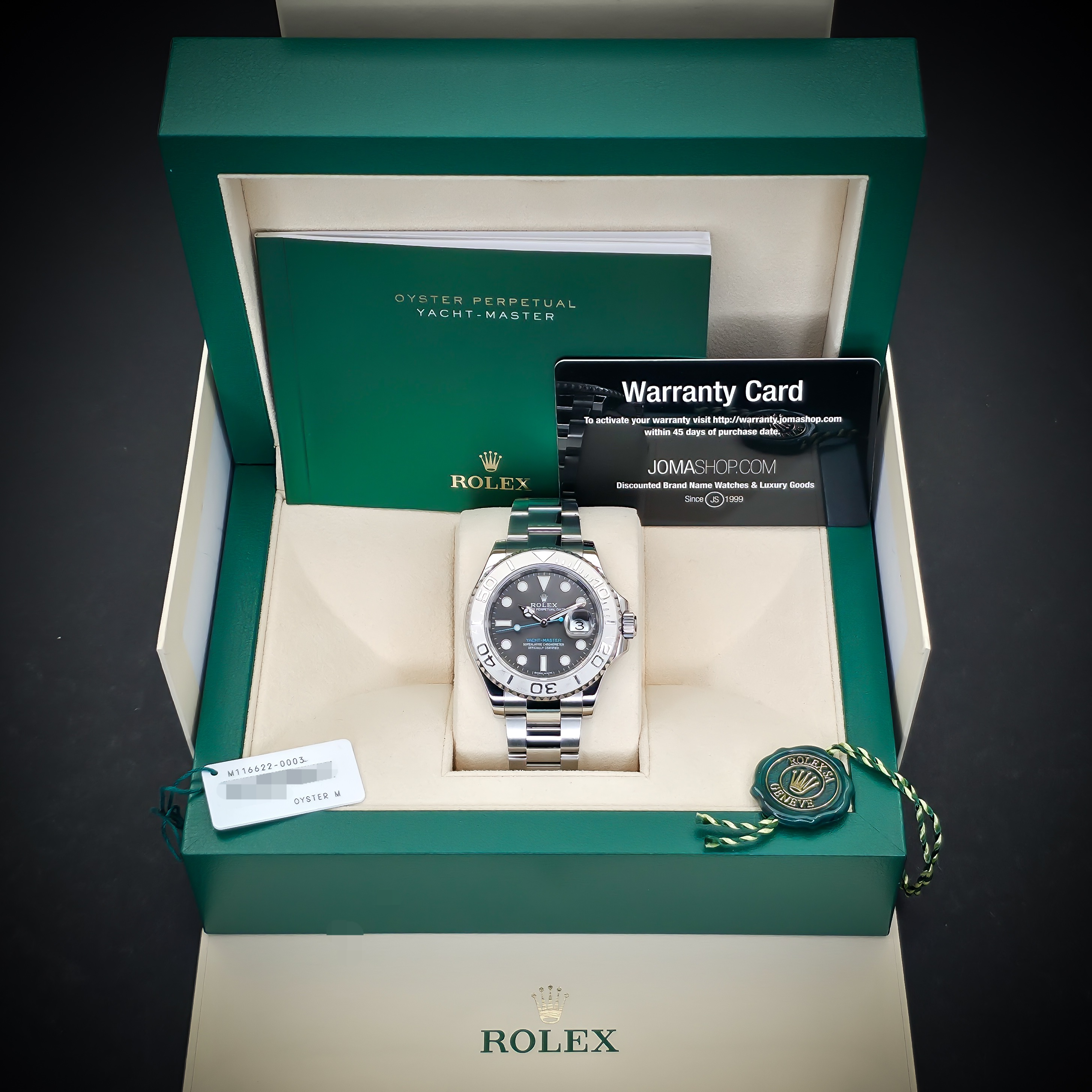 ROLEX YACHT-MASTER | REF. 116622 | RHODIUM DIAL | 40MM | 2016 | FULL SET – Image 9