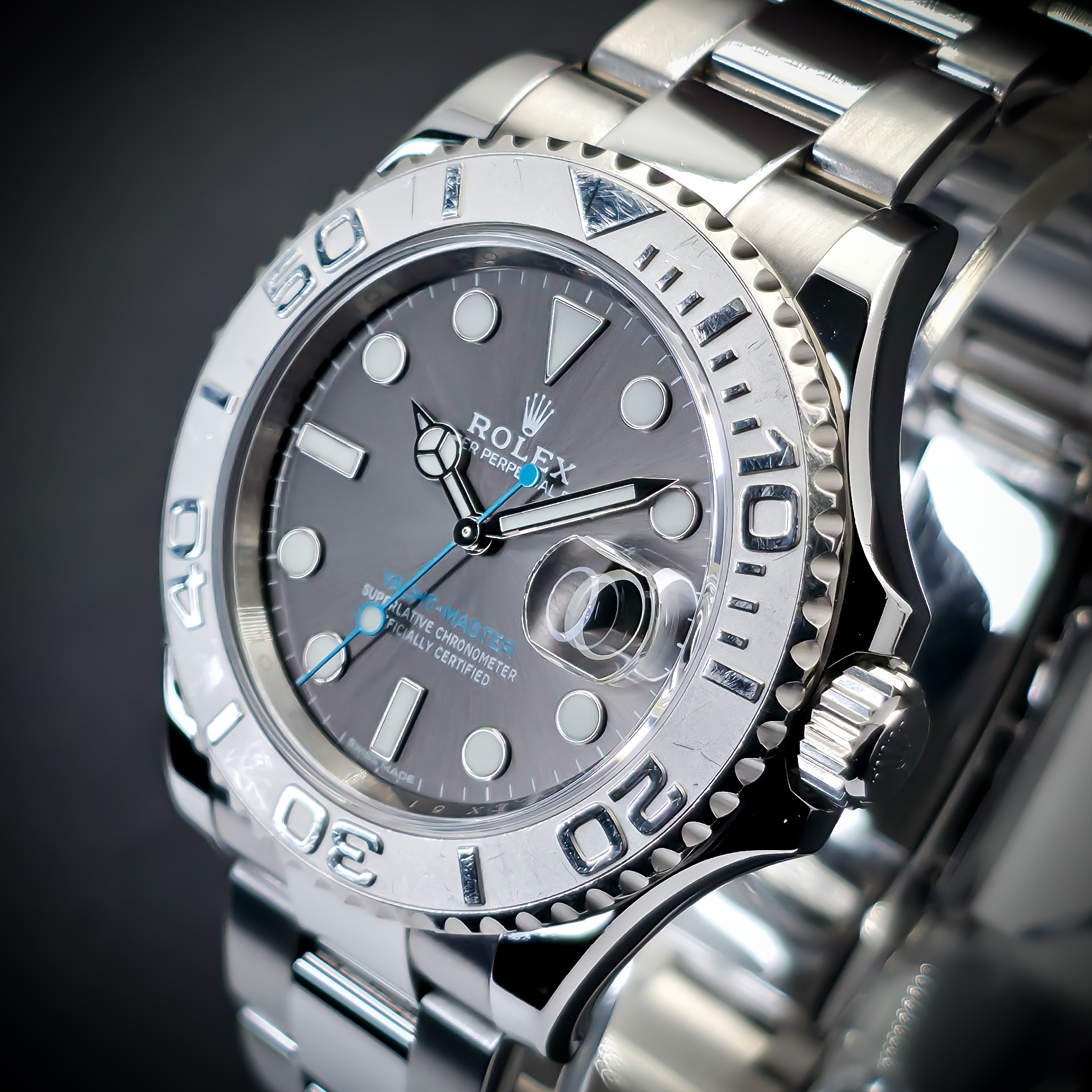 ROLEX YACHT-MASTER | REF. 116622 | RHODIUM DIAL | 40MM | 2016 | FULL SET – Image 12
