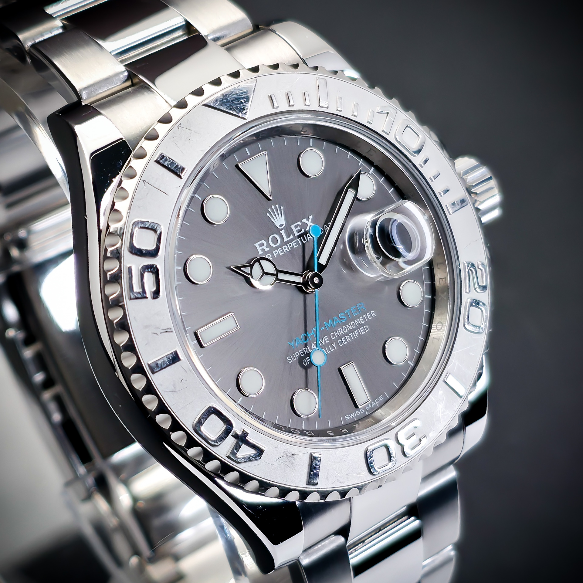ROLEX YACHT-MASTER | REF. 116622 | RHODIUM DIAL | 40MM | 2016 | FULL SET – Image 13