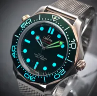 OMEGA SEAMASTER DIVER 300M TITANIUM & BRONZE GOLD | REF. 210.90.42.20.10.001 | GREEN DIAL | FULL SET – Image 13