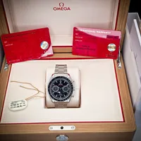 OMEGA SPEEDMASTER MOONPHASE | REF. 304.30.44.52.01.001 | BLACK DIAL | 44MM | FULL SET – Image 2