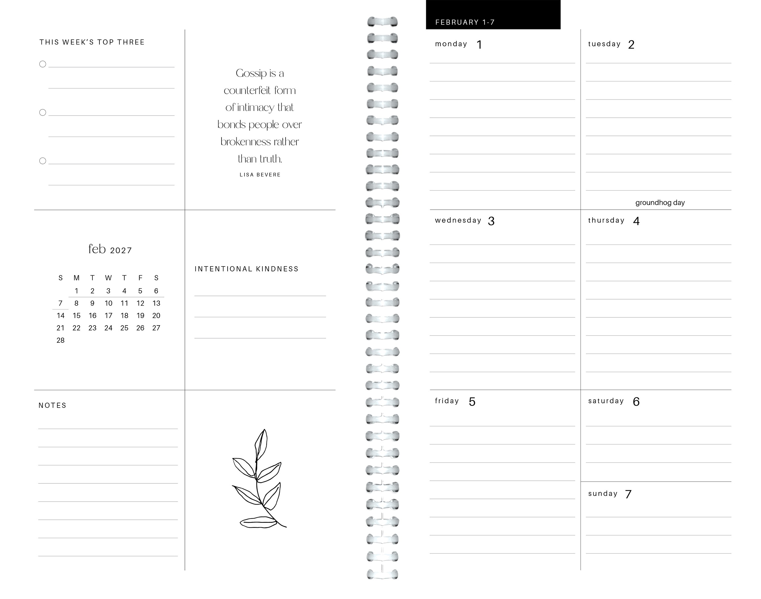 2027 iCare Planner – Image 2