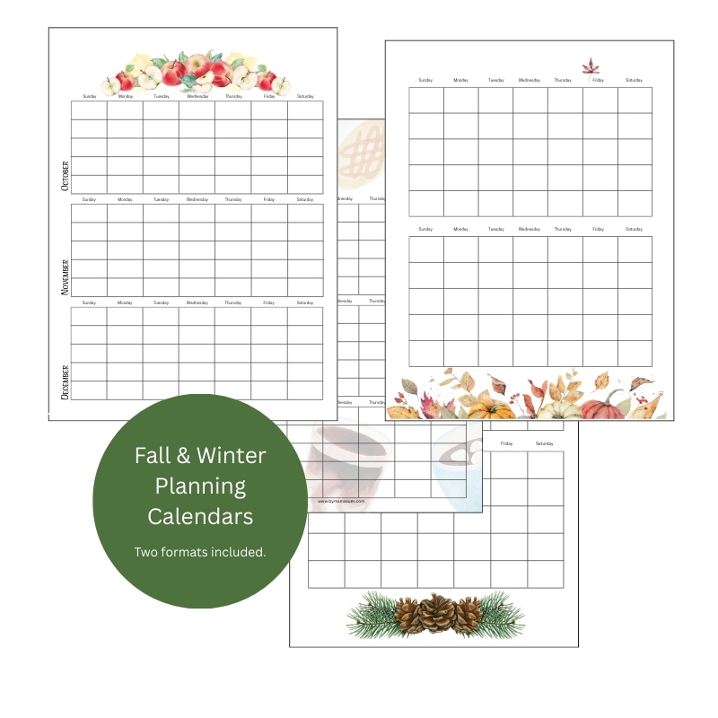 Free Planning Pages – Image 1
