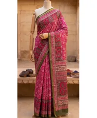MAL MAL COTTON-AJRAK BANDHEJ – RANI