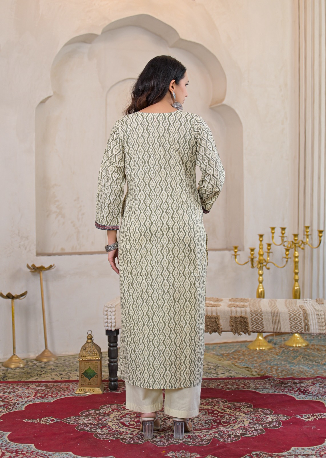 GUJRATI SHISHA & AJRAK 3 PIECE SET 3 – Image 2