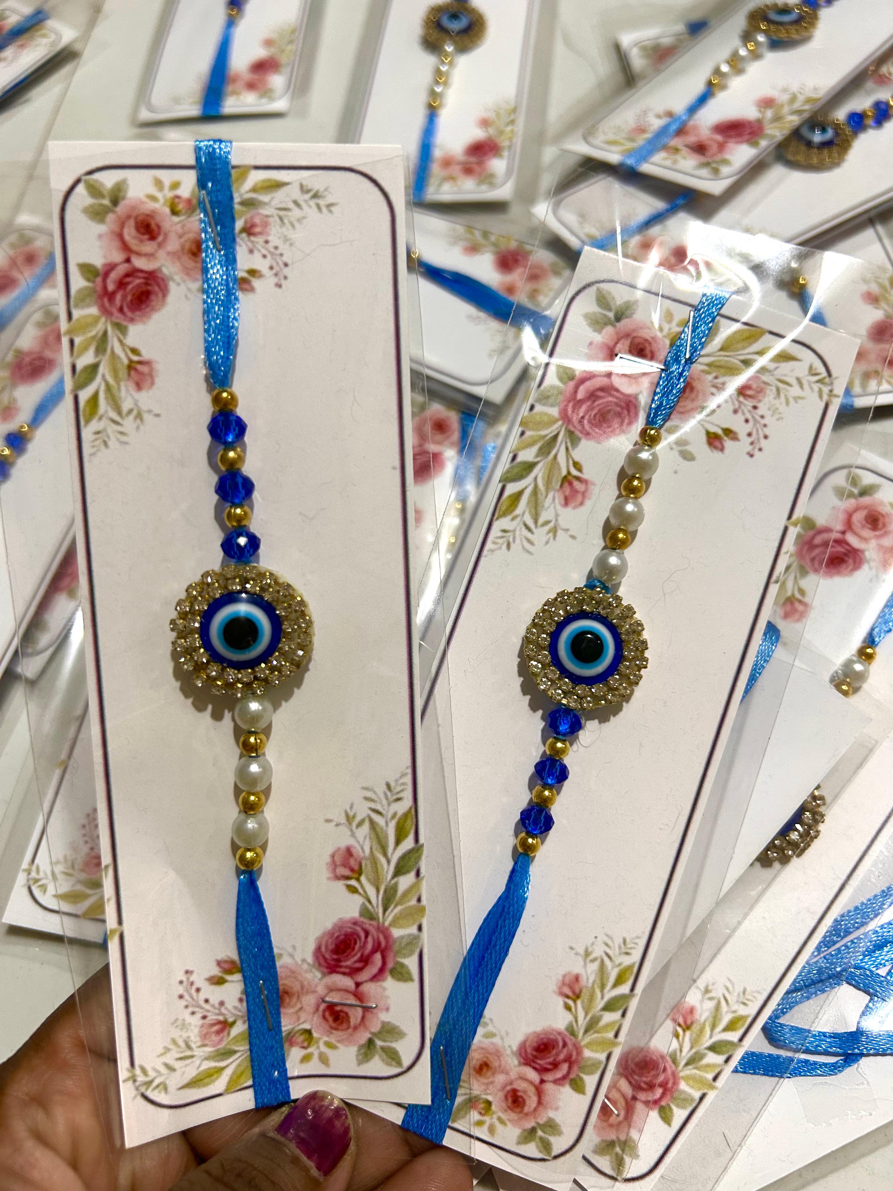 Handcrafted Rakhis Set of 5Pcs – Design 2