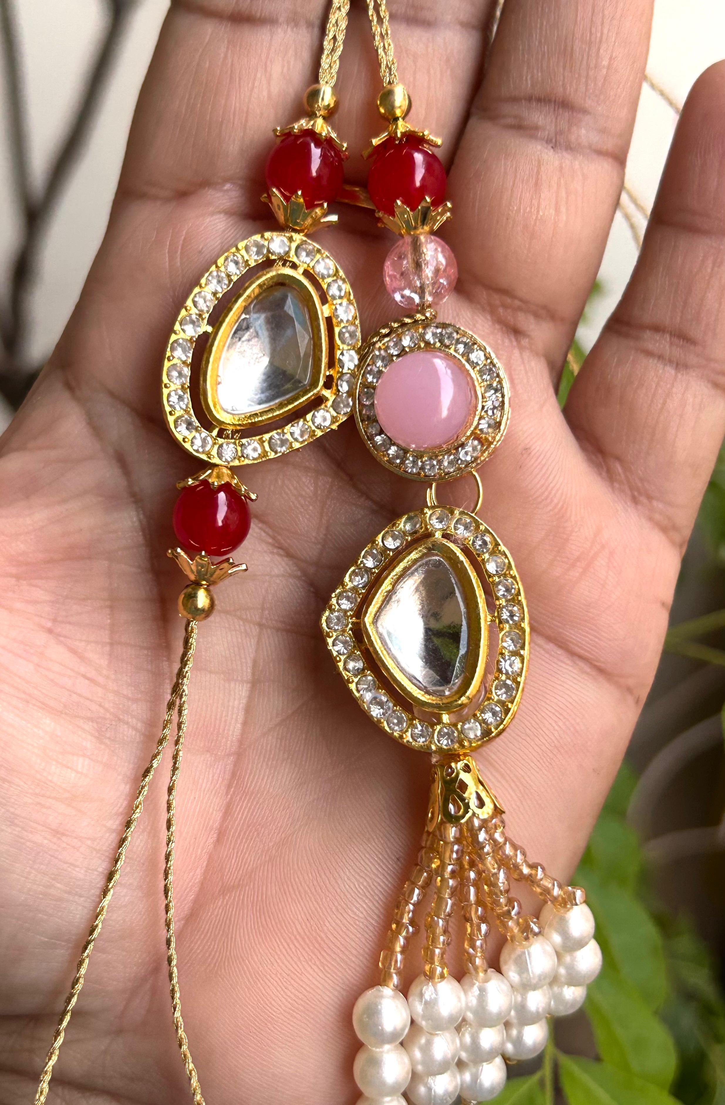 Elegant Bhaiya Bhabhi Rakhi Set  – Design 4