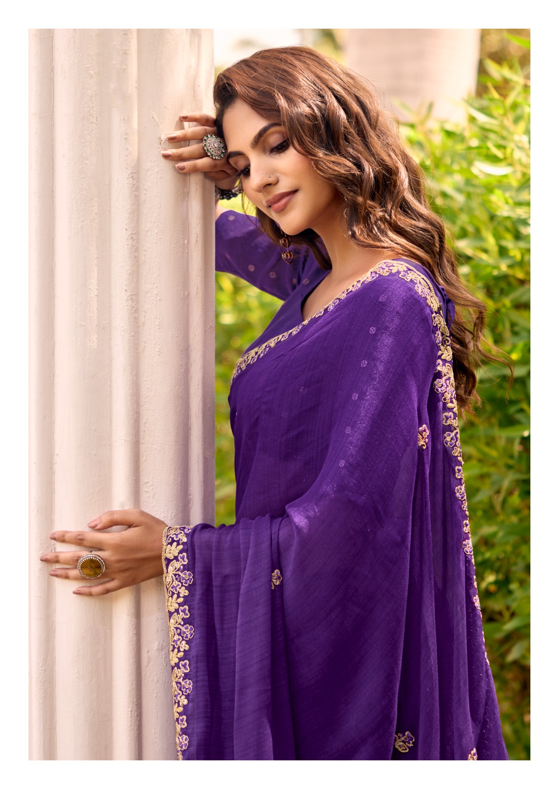 ELEGANT SHIBORI BANDHEJ GEORGETTE- PREBOOKING  – Image 12