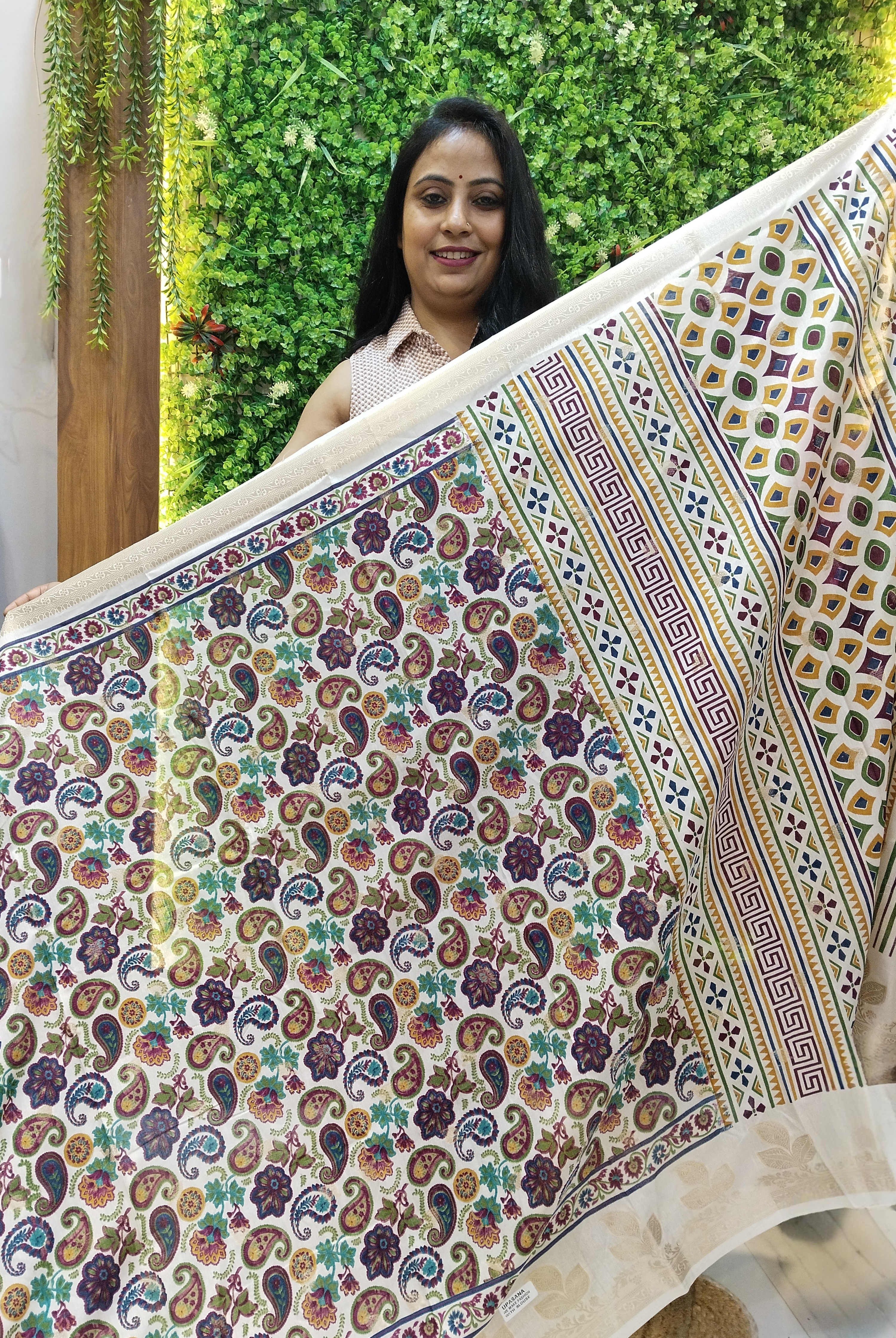 Multi-Color Carry Design Dola Silk Saree – PURPLE