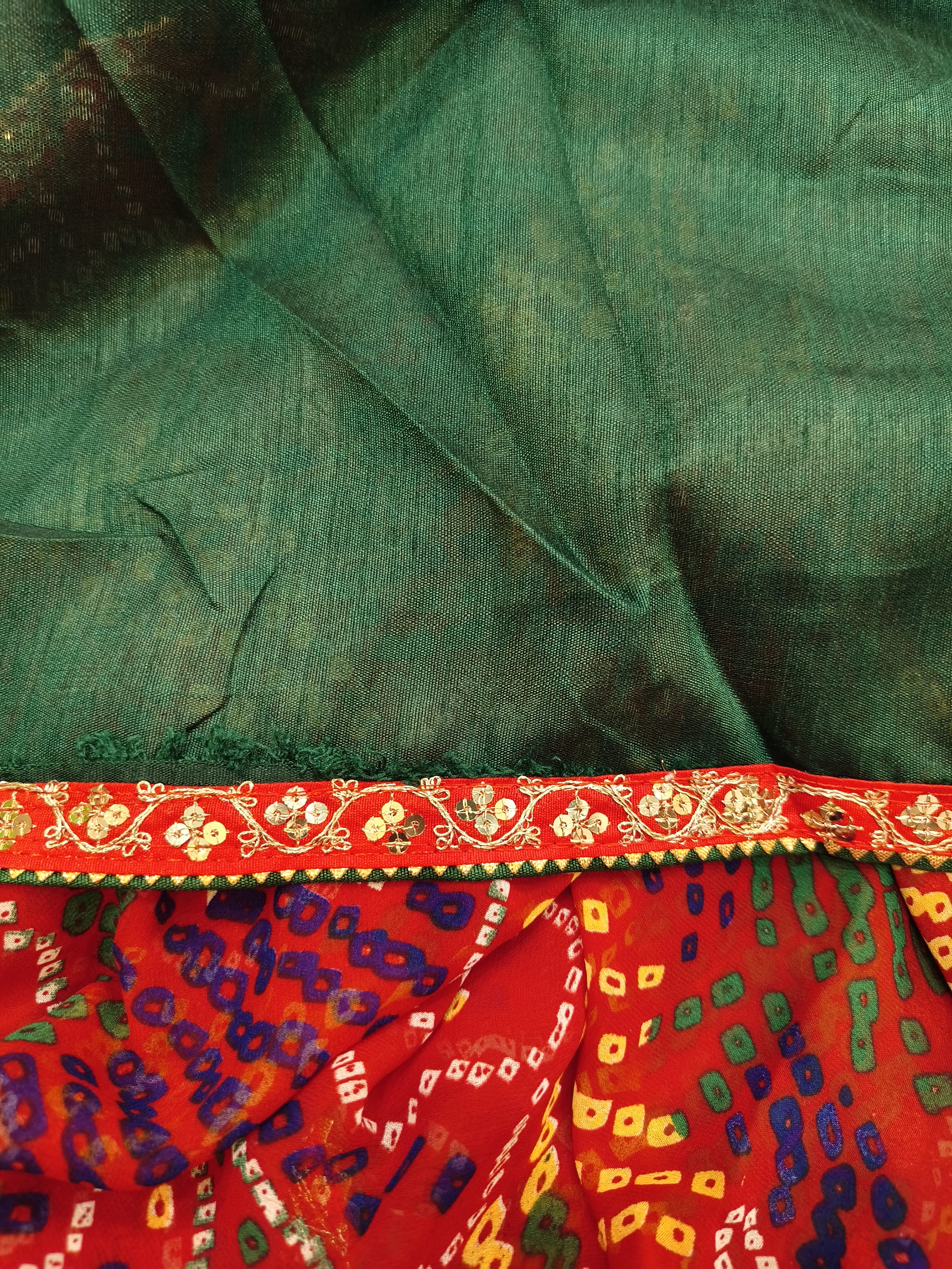 SHEKHAWATI BANDHNI GEORGETTE SAREE – Image 3