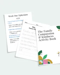The Family Compassion & Kindness Activity Book – Image 1