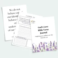 God's Love Bible Verse Journal – Image 1