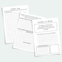 God's Love Bible Verse Journal – Image 2