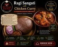 Ragi sangati chicken curry – Image 1