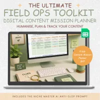 Field Ops Toolkit | Digital Content Mission Planner – Image 1