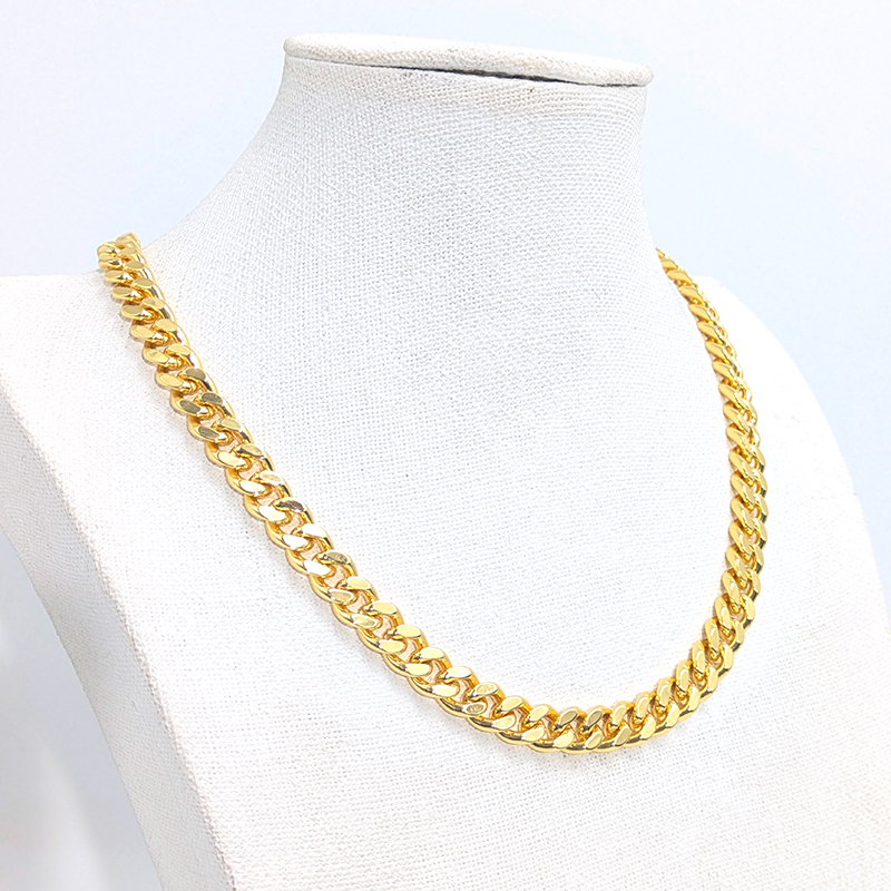 Plain Cuban Gold Chain – Image 2