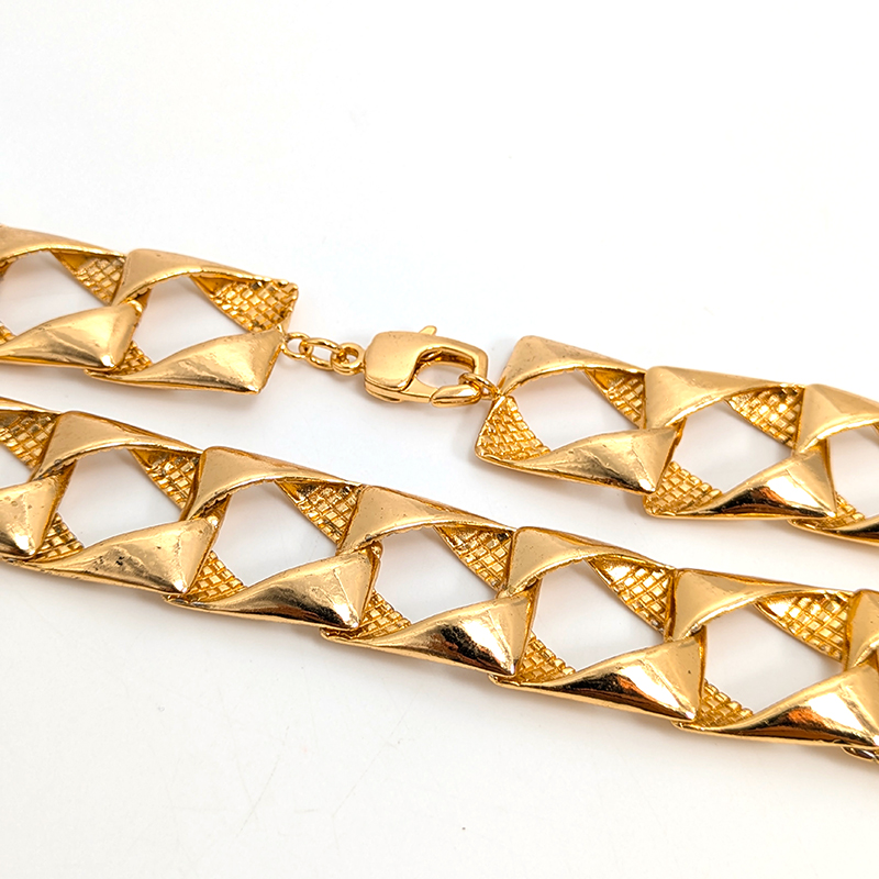 Box Link chain 24k gold – Image 3