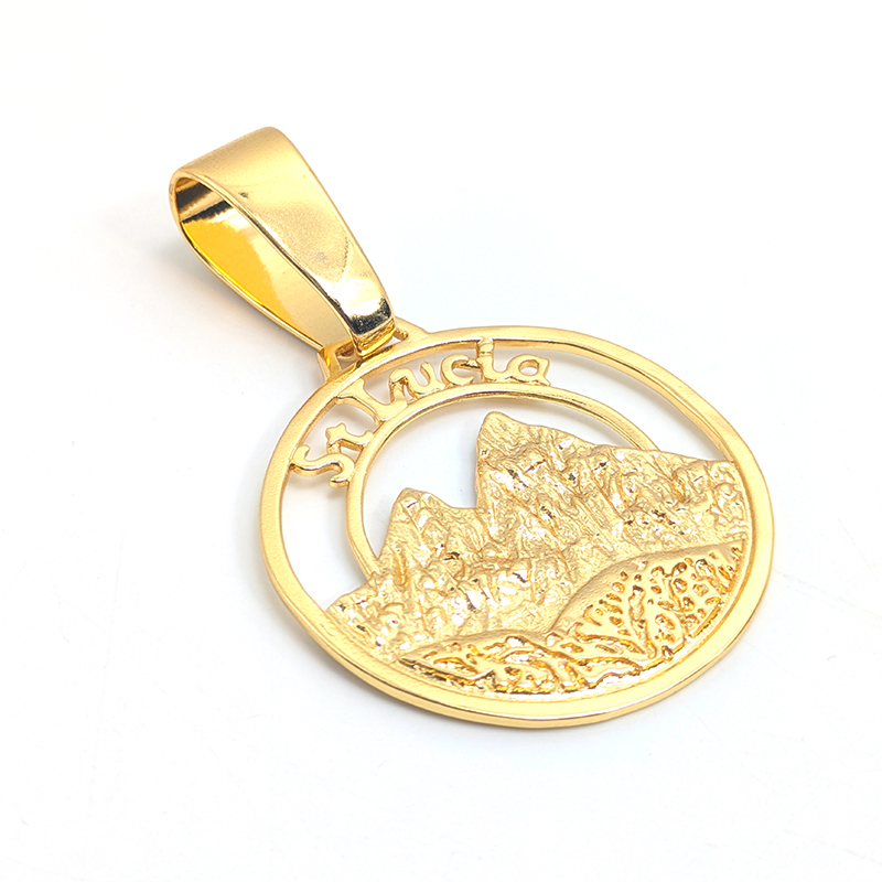 St Lucia Medallion Big – Image 2