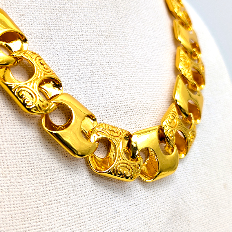 Luxury Z Link Gold Chain – Image 2