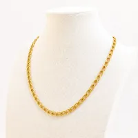 Spanish Link Gold Chain – Image 1