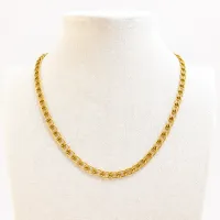Spanish Link Gold Chain – Image 2