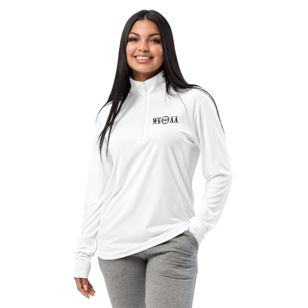 Lightweight quarter-zip WGOAA pullover – Image 1