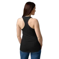 Women’s fitted WGOAA racerback tank top – Image 3