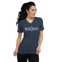 The Queen's Unisex Short Sleeve V-Neck T-Shirt – Image 5
