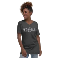 The Queen's Unisex Short Sleeve V-Neck T-Shirt – Image 6