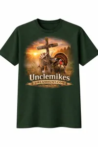 Uncle Mike's Dream Hunt Green Hunting T-Shirt – XL-LARGE