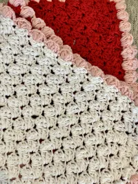 Leaf Beetle Ombre Pink Baby Blanket – Image 3
