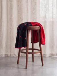Ladybug + Ladybird Wool Baby Blanket – Image 2