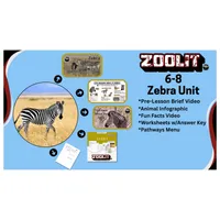 ZooLit - Zebra (6-8) Unit  – Image 1