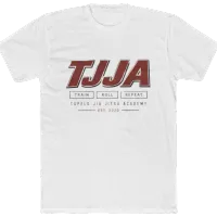 TJJA Train. Roll. Repeat. Tee – Image 1