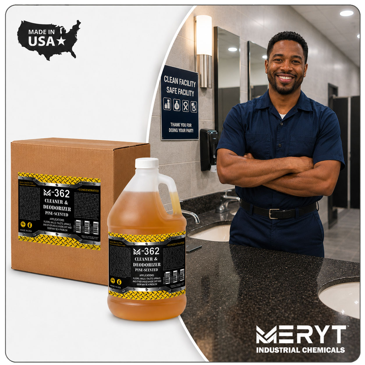 M-362 Industrial Pine Cleaner Pallet | 192 Gallons Factory Direct – Image 6