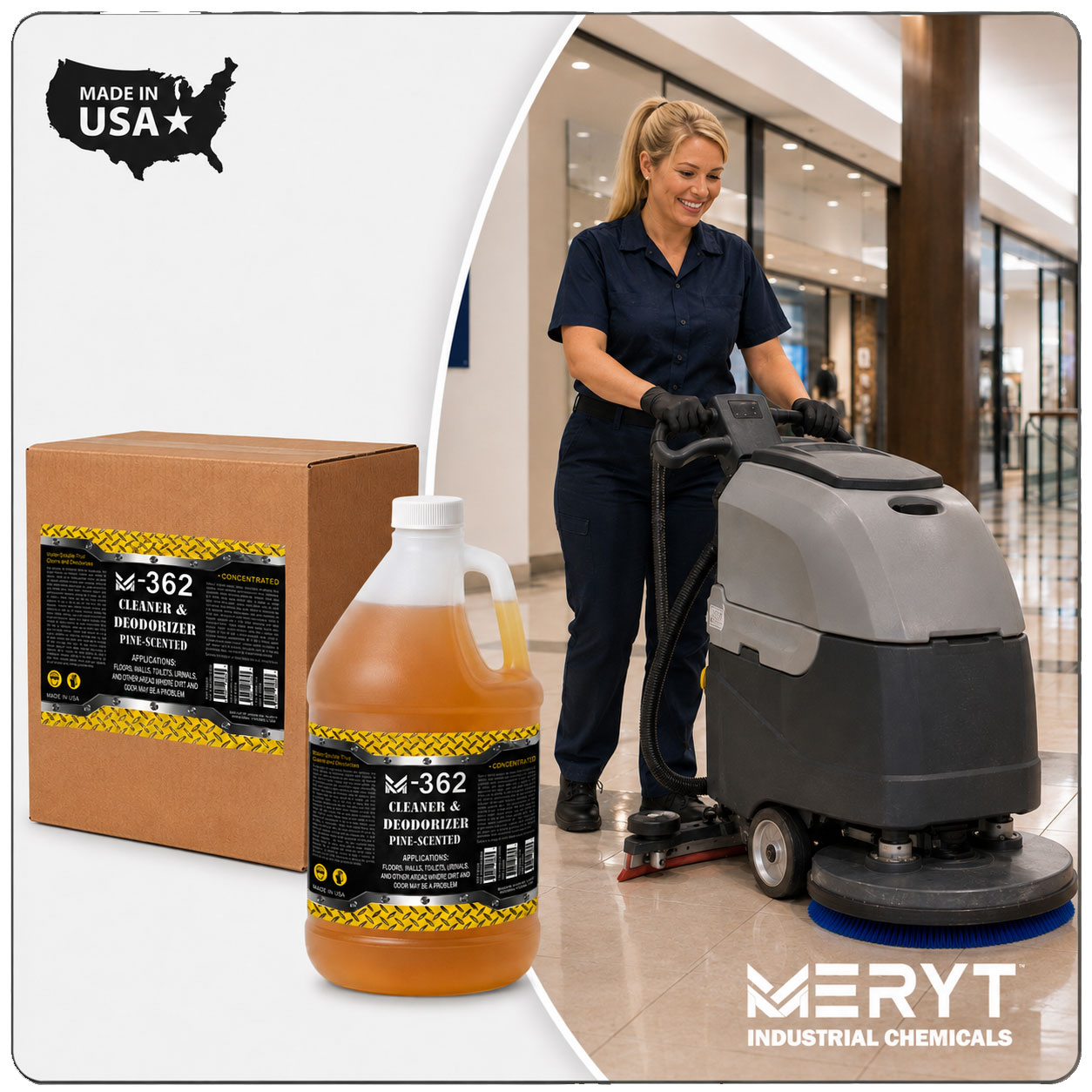 M-362 Industrial Pine Cleaner Pallet | 192 Gallons Factory Direct – Image 7