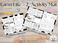 Farm Placemat #2 Digital Download – Image 1