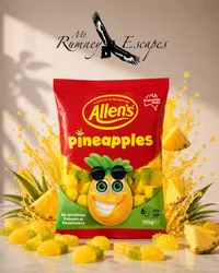 Allen’s Pineapples Lollies 170g – Image 1