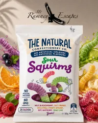 The Natural Confectionery Co. Sour Squirms 180g – Image 1